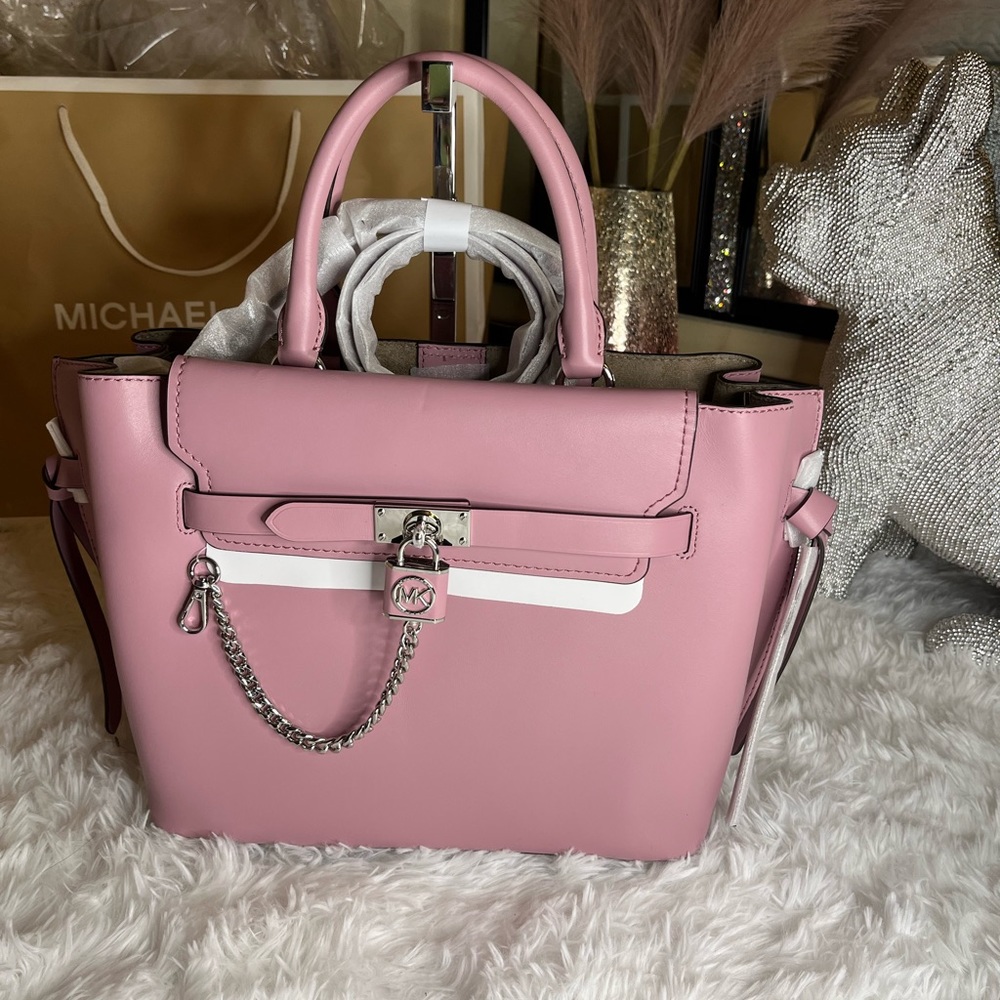 Hamilton Legacy Large Leather Belted Satchel